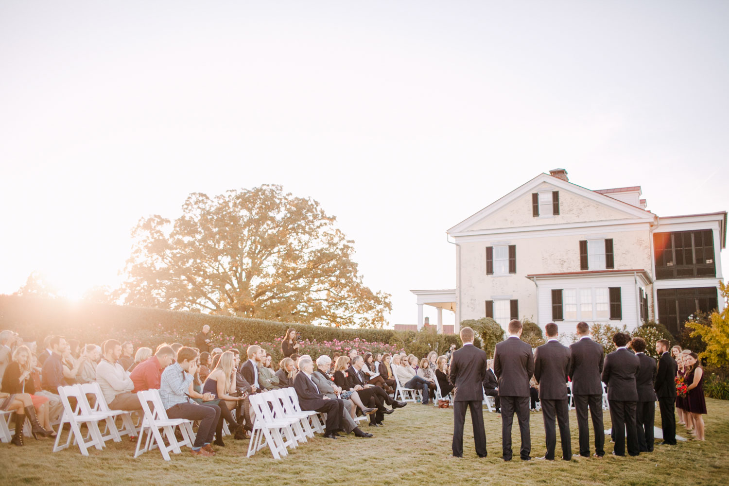Fall Ceremony in the East Garden, photo courtesy: For the Love of It