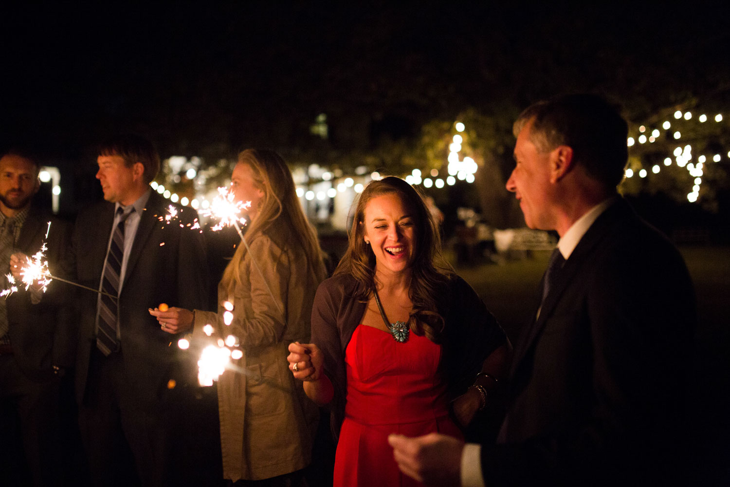 Sendoff on the Front Lawn, photo courtesy: Katie Childs Photography